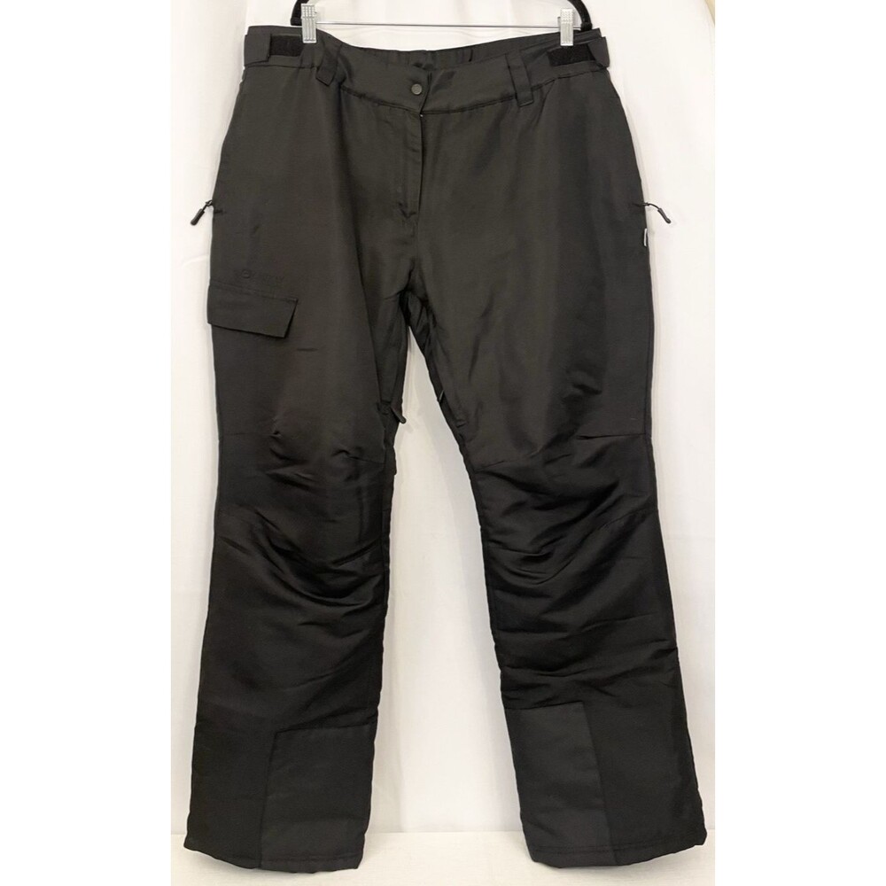 Magellan Snow Pants XL X Large 40" Insulated Water Wind Resistant Black Women's
